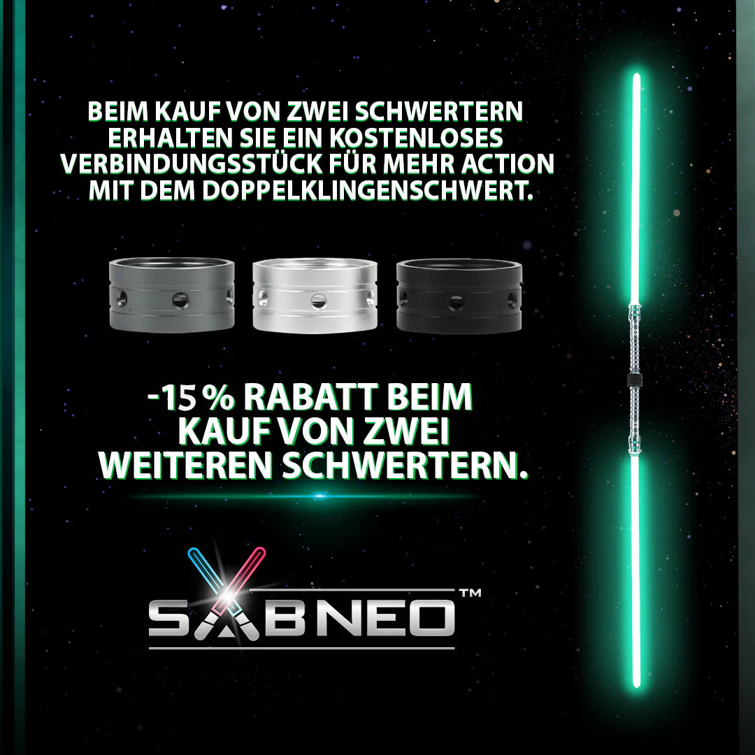 double - bladed saber