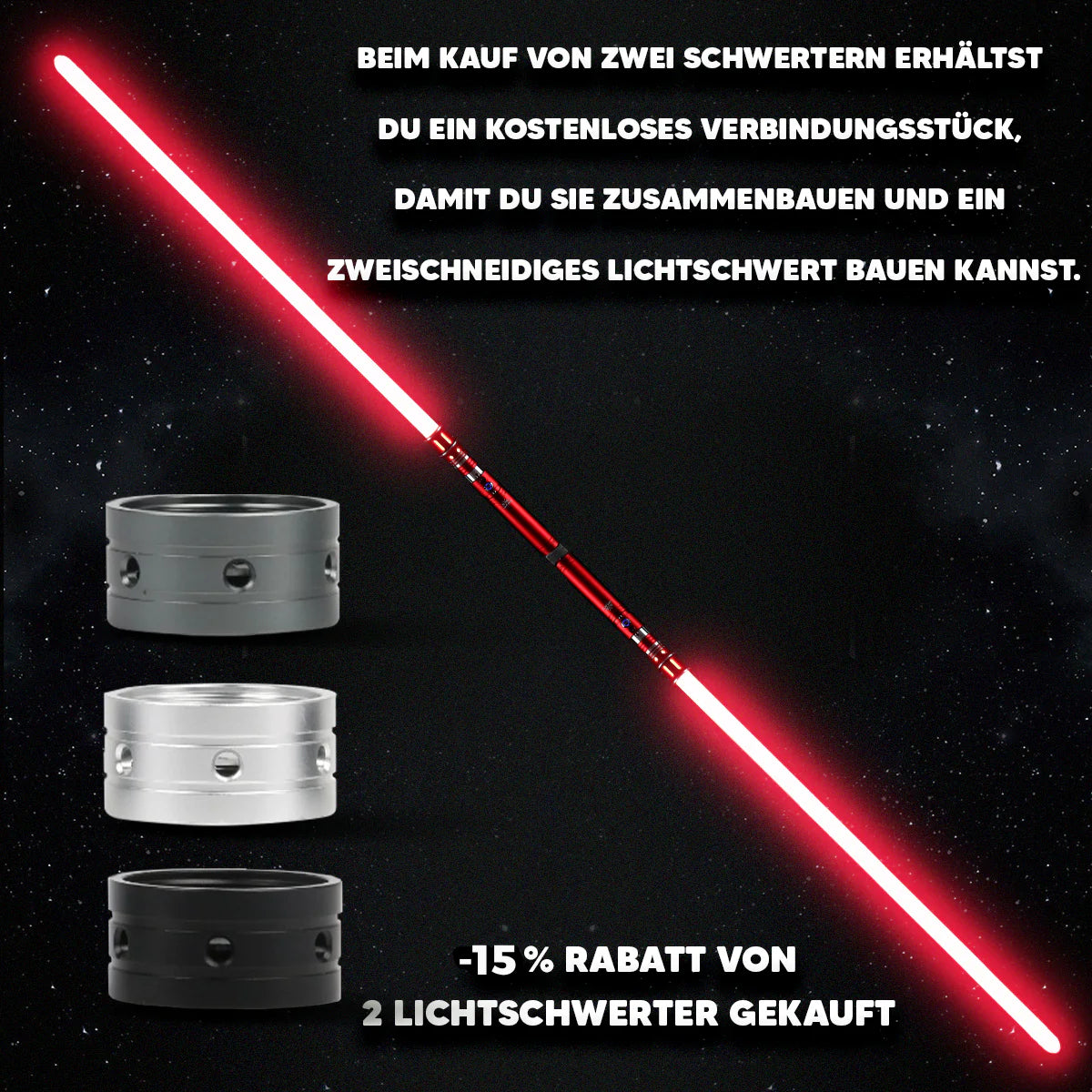 double - bladed saber
